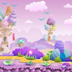 Замки из крема в сказочной стране