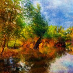 Акварель. Осенняя пора