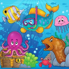 Веселые обитатели моря