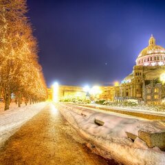 Предновогодний город ждет чуда