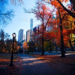 Осень в мегаполисе