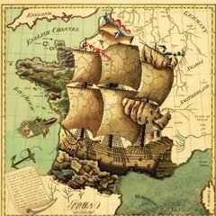 Пиратская карта с сокровищами