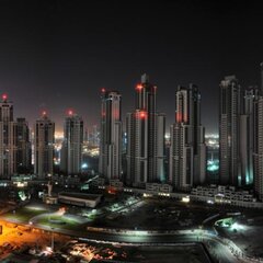 Панорамы ночного города