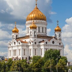 Восстановленный Храм Христа Спасителя