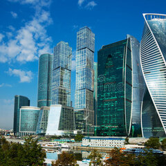 Небоскребы в Москве