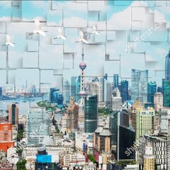 3D Городская мозаика