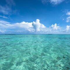 Кристально чистая вода океана