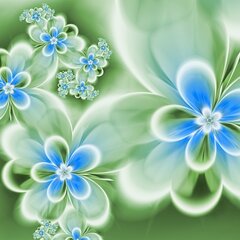 3D Изысканная зелень
