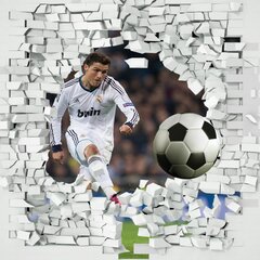  3D Роналду атакует