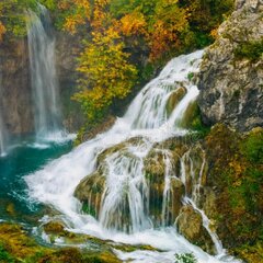 Природный парк, водопад