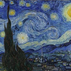 Звездная ночь  Ван Гога