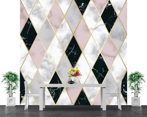 Черно-белые ромбы Черно-белые ромбы