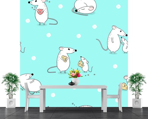 Мышь с мышонком Мышь с мышонком