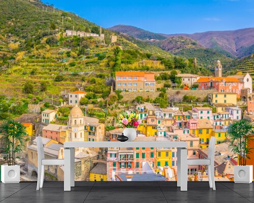 Городок высоко в горах Городок высоко в горах