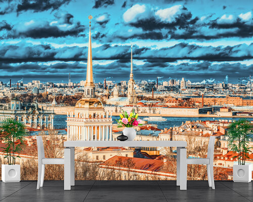 Облака над городом Облака над городом