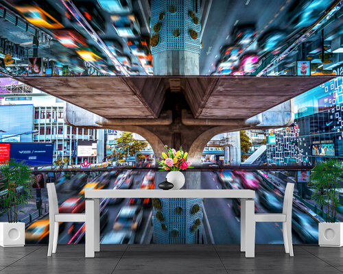 Оживленный город Оживленный город