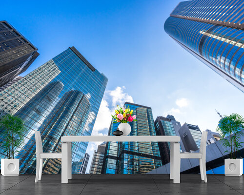 Небо и небоскребы Небо и небоскребы