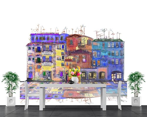 Нарисованная улица Нарисованная улица