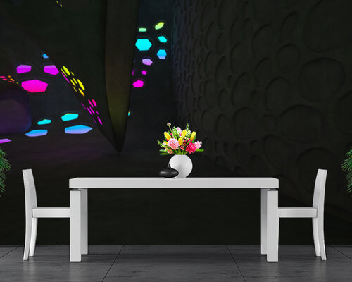 Яркие точки на черном фоне Яркие точки на черном фоне