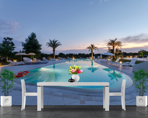 Вечерний бассейн Вечерний бассейн