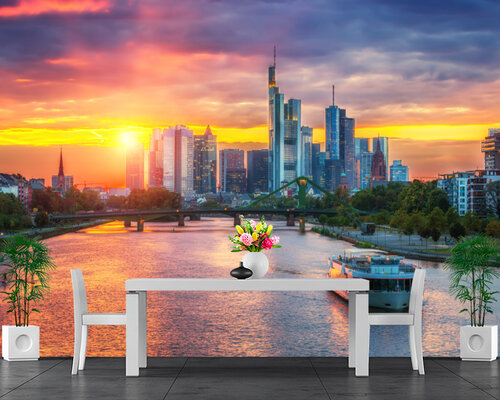 Город ранним утром Город ранним утром