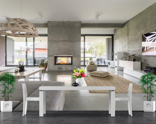 Серый интерьер Серый интерьер