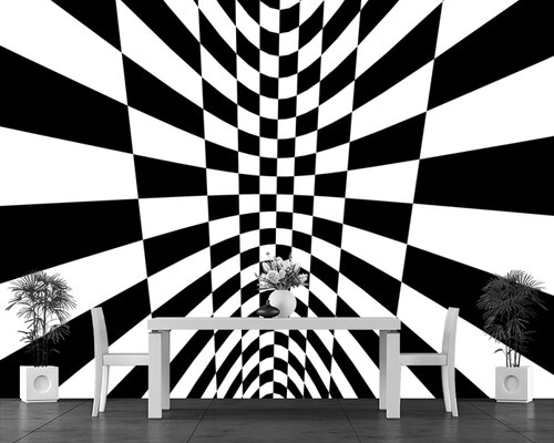 Черно-белая шахматка Черно-белая шахматка