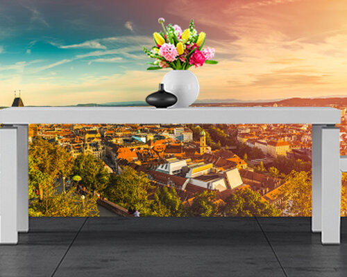 Солнце над городом Солнце над городом