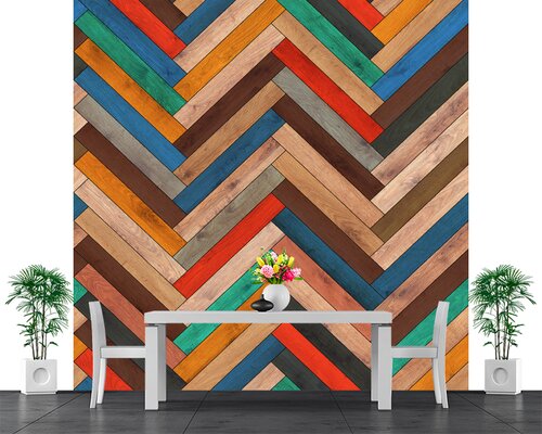 Разноцветный паркет Разноцветный паркет