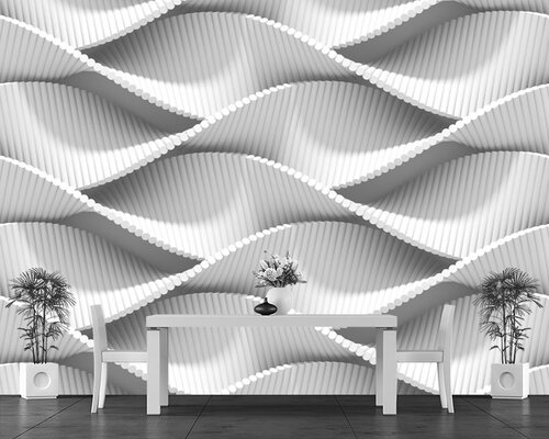 Волны из гипса Волны из гипса