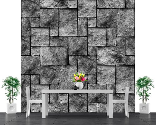 Черная каменная кладка Черная каменная кладка