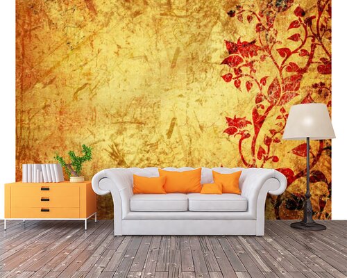 Старый орнамент в золотистых тонах Старый орнамент в золотистых тонах