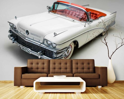 Белый кабриолет Белый кабриолет