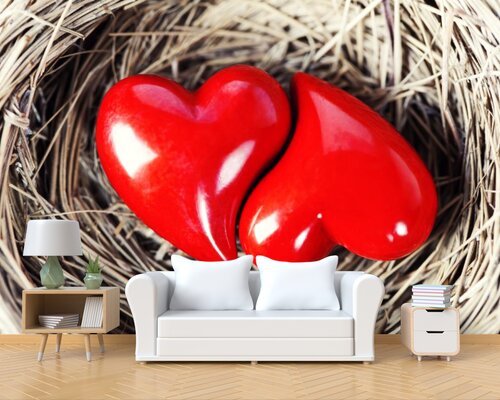 Сердечки в гнезде Сердечки в гнезде