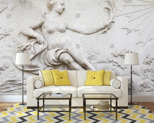 Барельеф. Обнаженная женщина Барельеф. Обнаженная женщина