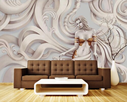 Барельеф. Прекрасная богиня в камне Барельеф. Прекрасная богиня в камне