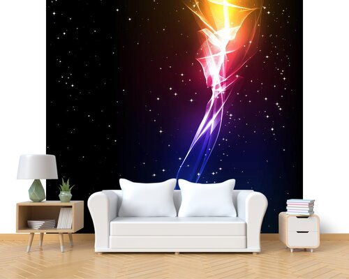 Горящий пучок света Горящий пучок света