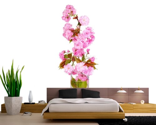 Ветка сакуры в вазе Ветка сакуры в вазе