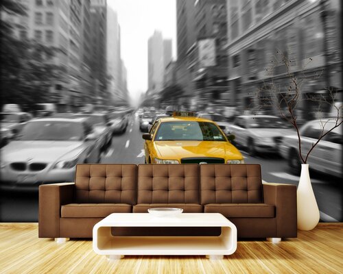 Желтое такси Нью-Йорка Желтое такси Нью-Йорка