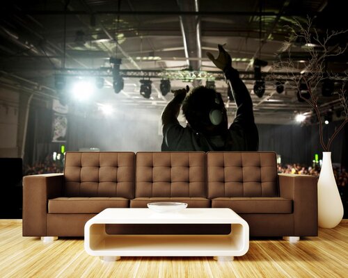 Ди-джей на дискотеке Ди-джей на дискотеке