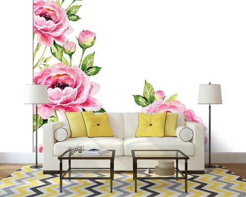 Нарисованные розовые розы Нарисованные розовые розы