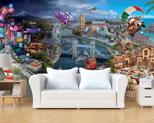 В мультяшном мире тачек В мультяшном мире тачек