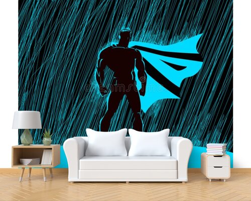 Супергерой думает Супергерой думает