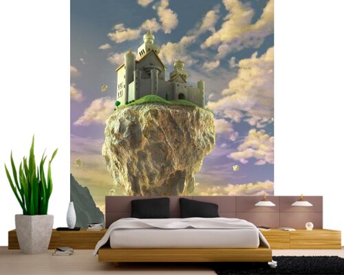 Висящий в воздухе сказочный замок Висящий в воздухе сказочный замок