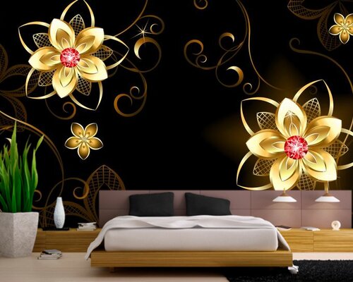 Золотые цветы в темноте Золотые цветы в темноте