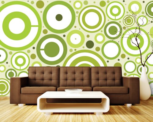 Разные зеленые круги Разные зеленые круги