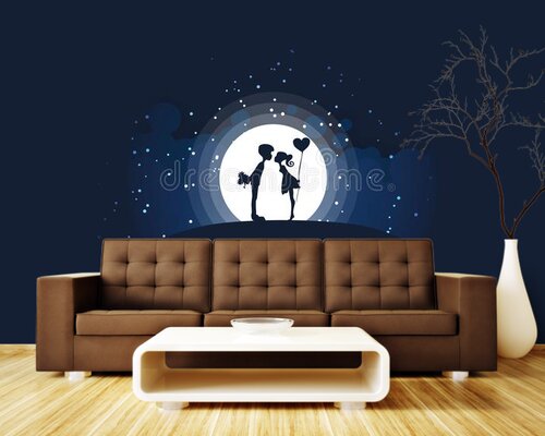 Влюбленные при луне Влюбленные при луне