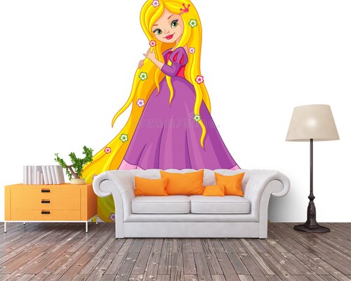 Рапунцель расчесывает волосы Рапунцель расчесывает волосы