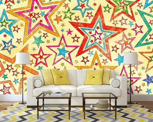 Цветные звездочки Цветные звездочки