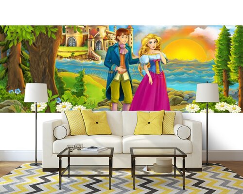 Беседа принцессы и принца Беседа принцессы и принца